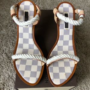 Louis Vuitton sandal rope shoes